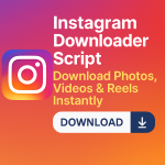 Instagram Downloader Php Script