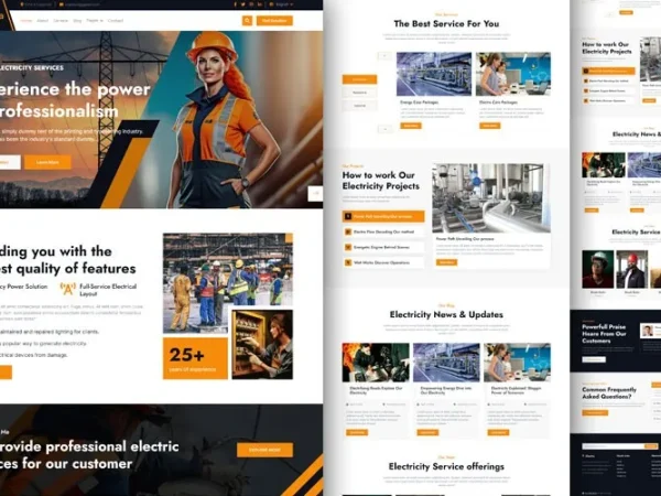 electrical-website-template